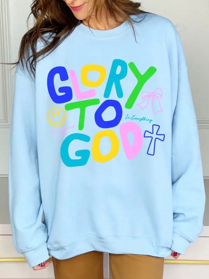 Glory To God Crewneck