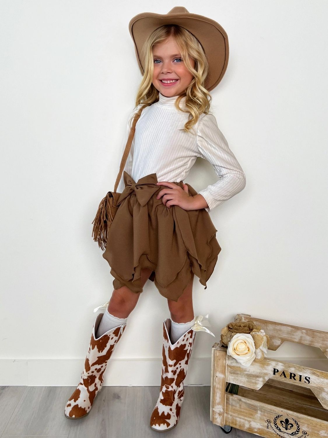 Handkerchief Skirt Set