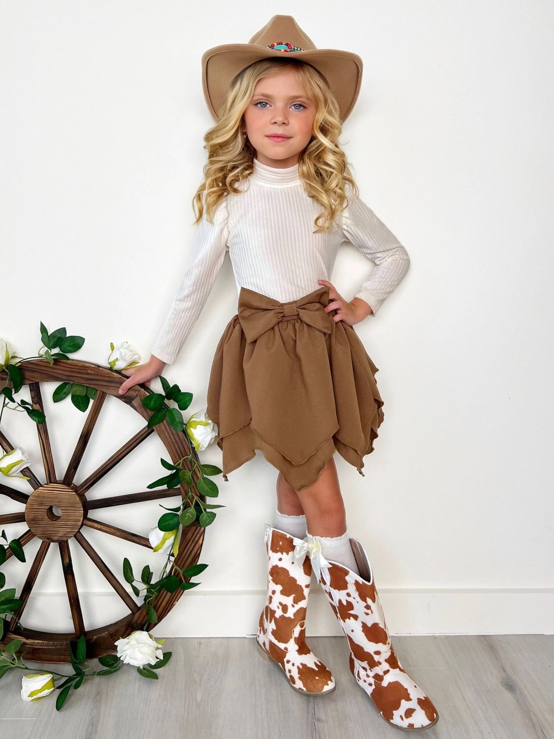 Handkerchief Skirt Set