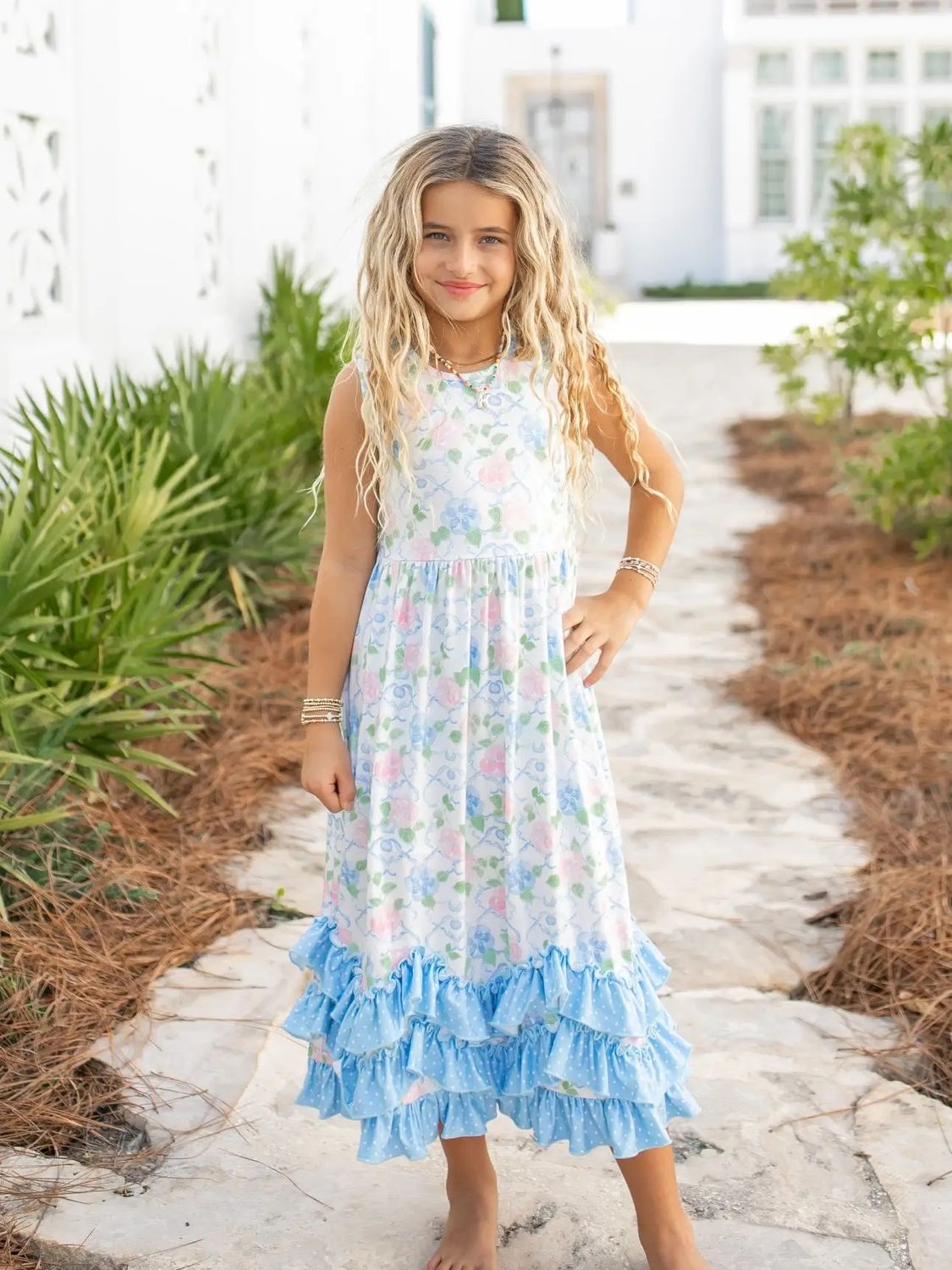 3 Ruffle Dress