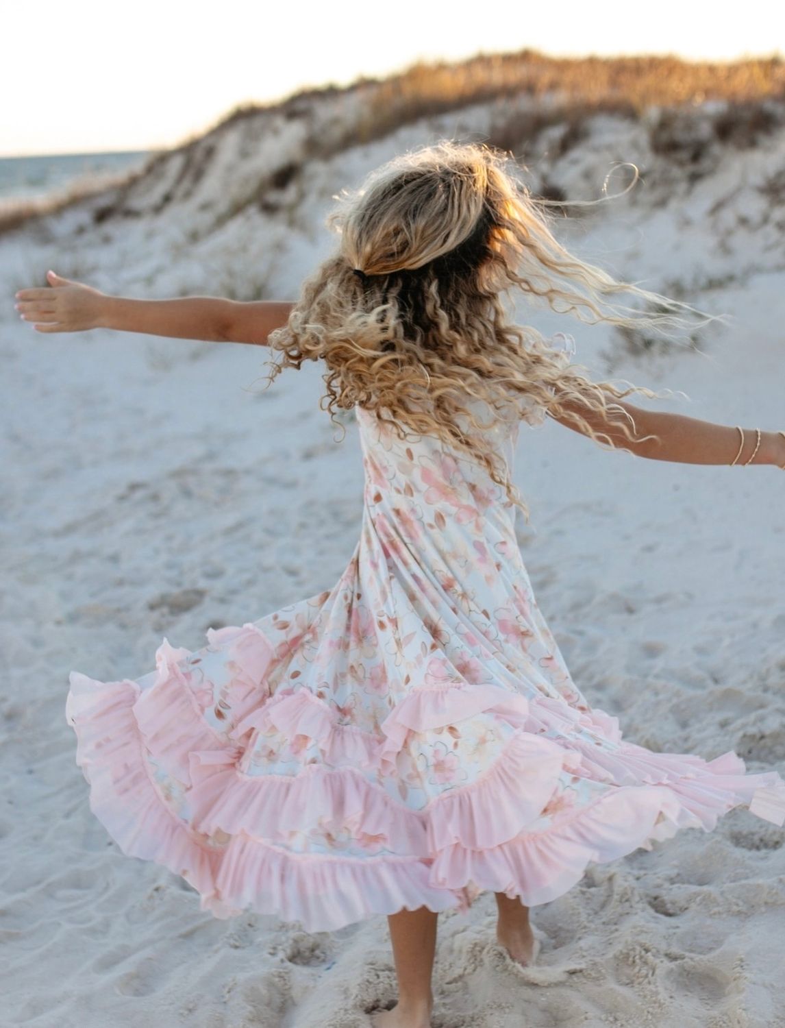 Flutter Ruffle Dress