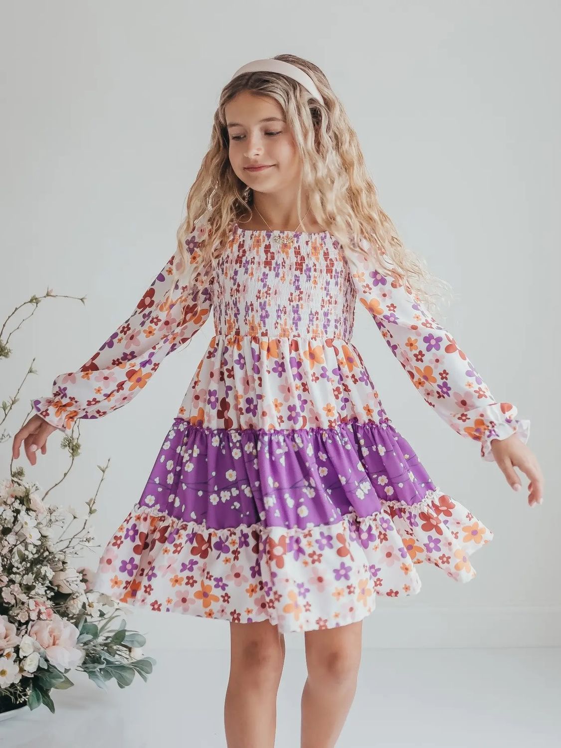 Tiered Smocked Dress