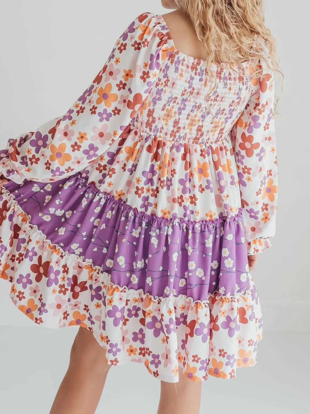 Tiered Smocked Dress