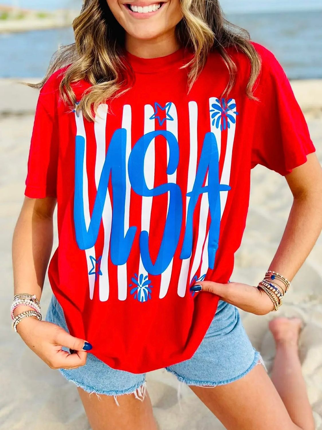 NED USA Puff Tee