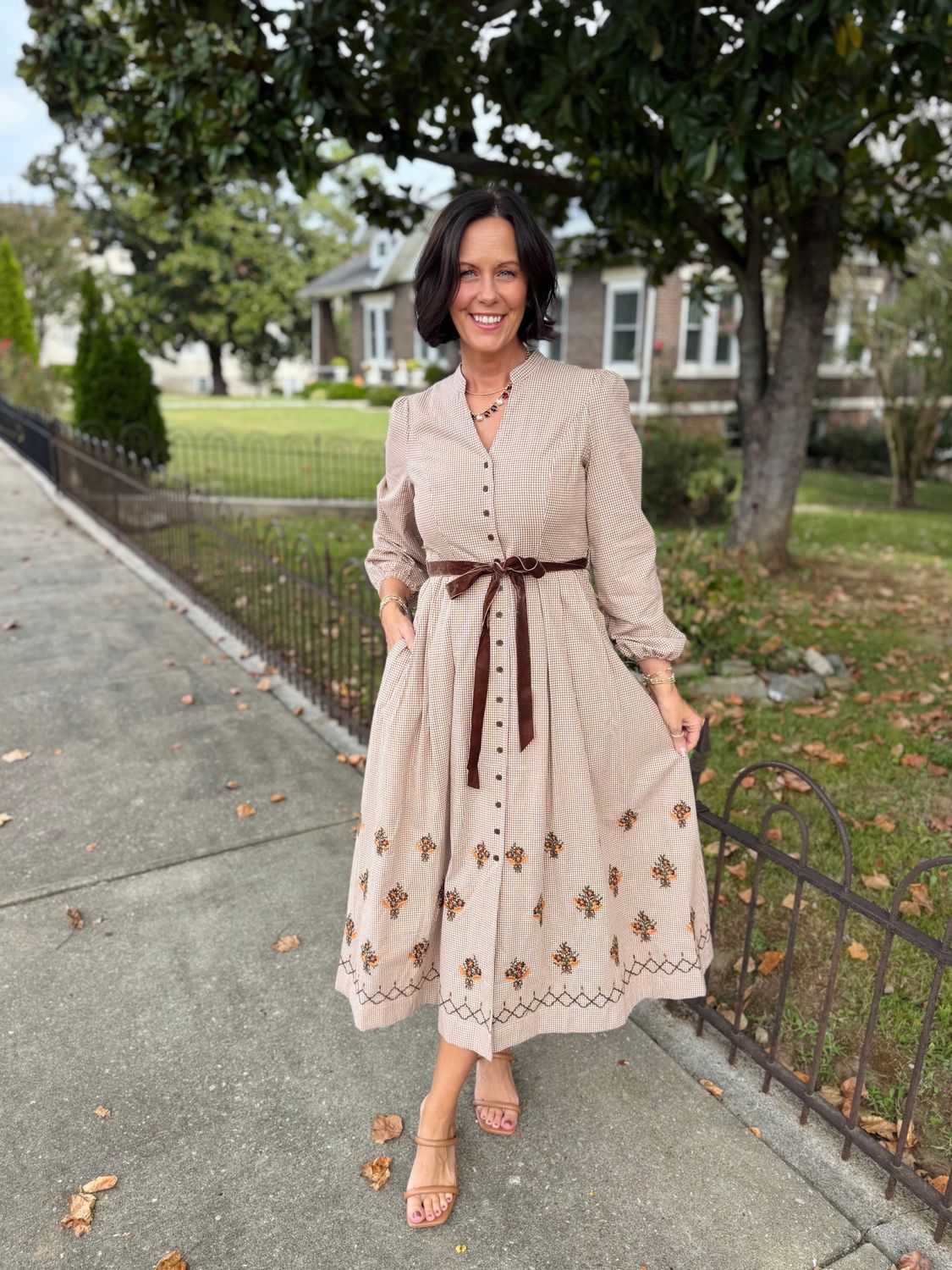 7005 Button Down Maxi