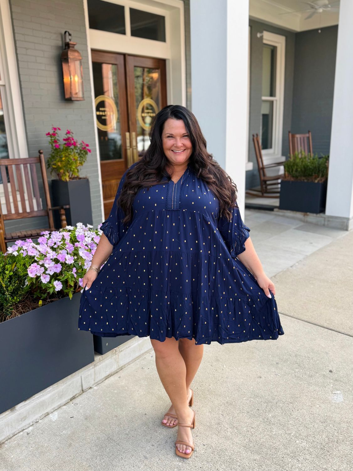 6884 Tiered Dress