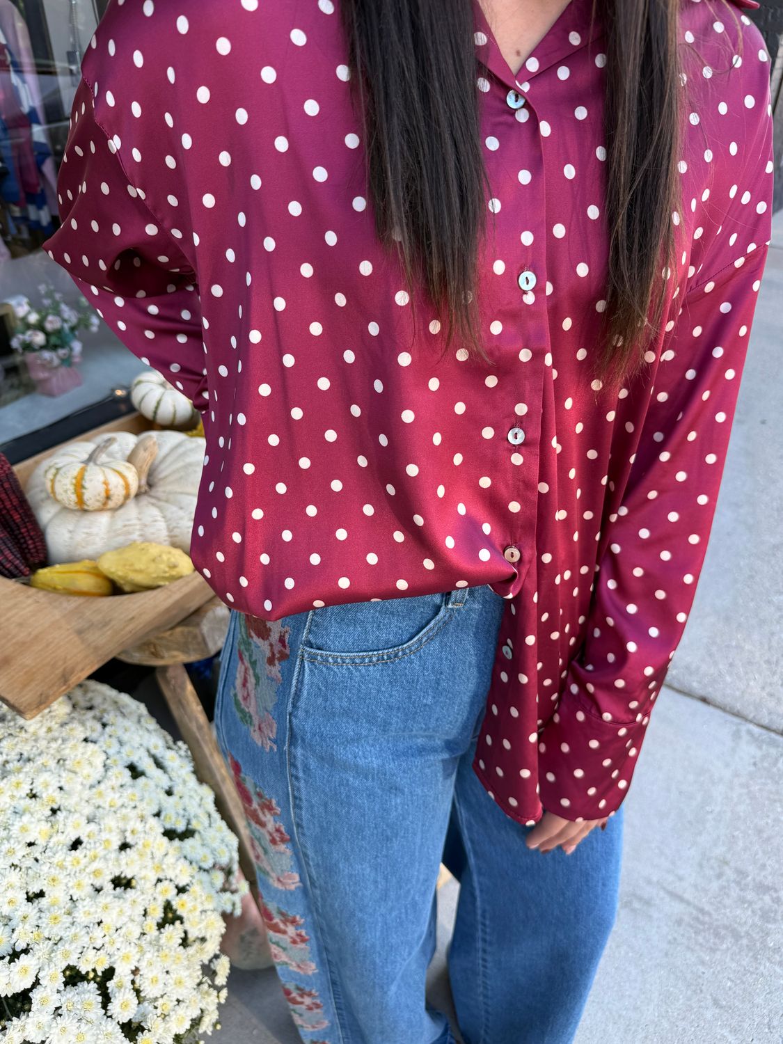 81294 Satin Blouse