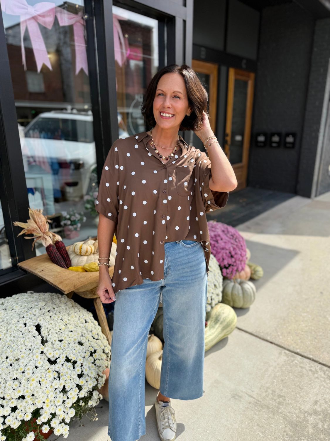 83522 Pocket Accent Top