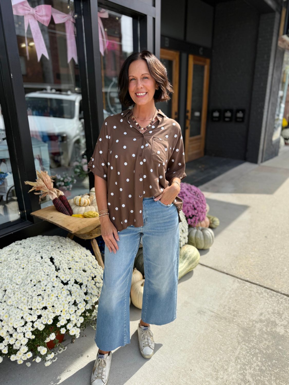 83522 Pocket Accent Top