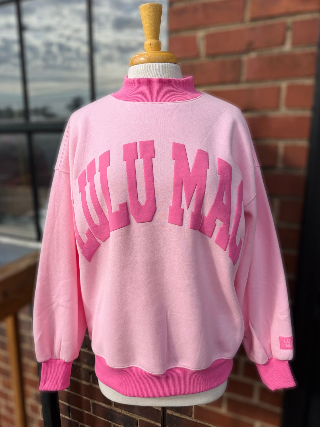 1009 LuLu Mac Mock Neck