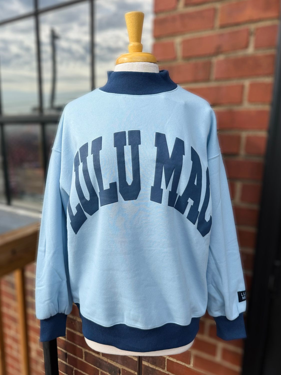 1009 LuLu Mac Mock Neck