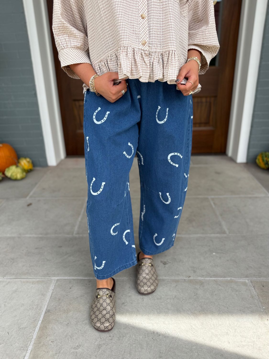 2353 Horseshoe Barrel Pants