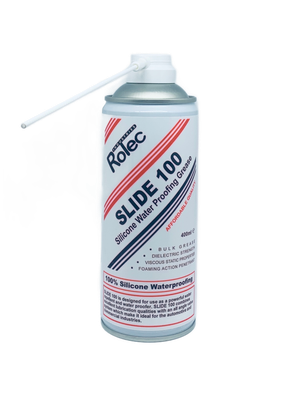 Slide 100 Silicon - Dielectric Waterproofing Grease. (SS 100) Slide 100 Silicon - Dielectric Waterproofing Grease. (SS 100)