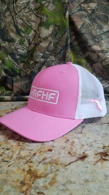 Pink and White Snapback