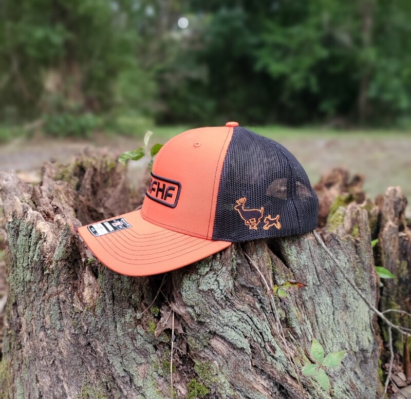 Orange/Black dog hunter