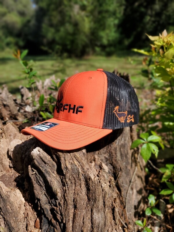 Dog hunter/skull logo