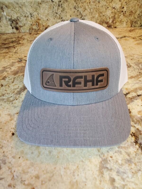 Redfish leather patch/ heather grey /white