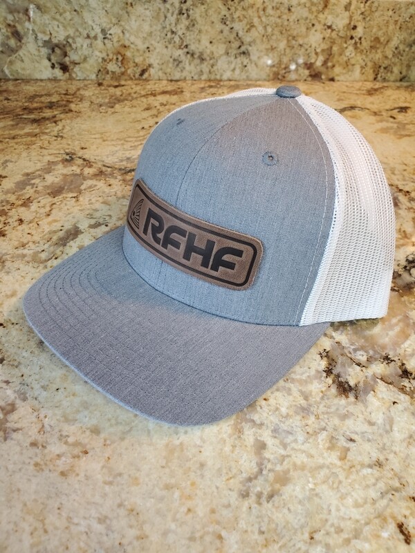 Redfish leather patch/ heather grey /white