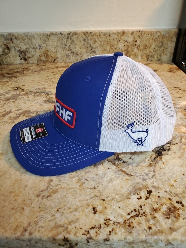 Red/white/blue /antler logo