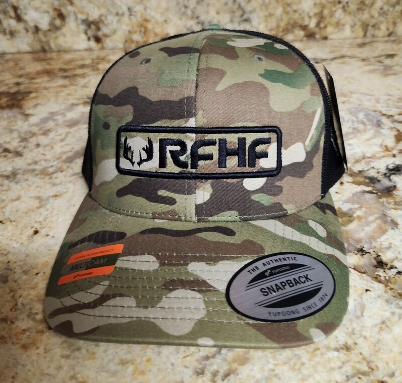 Youpong camo /black deer antler logo