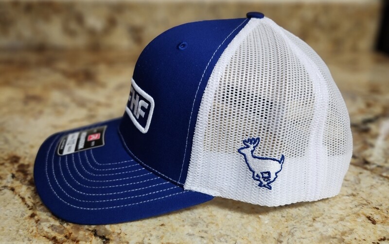 Blue and White Snapback