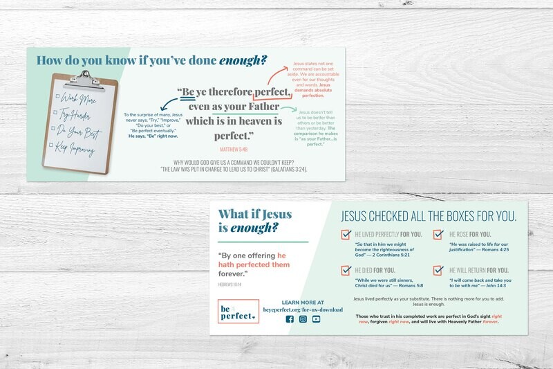 Tract:  What if Jesus is Enough?