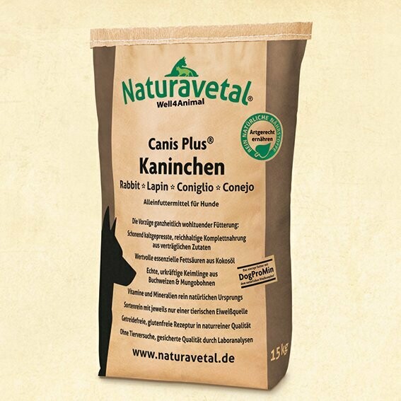 Naturavetal Canis Plus Kaninchen Naturavetal Canis Plus Kaninchen