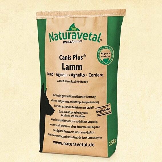 Naturavetal Canis Plus Lamm Naturavetal Canis Plus Lamm
