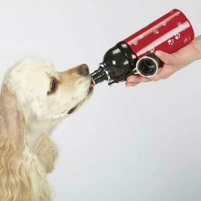 Petedge ZW6034 16 83 W-chter Gang SS Pet Trinkflasche 16 Unzen Red