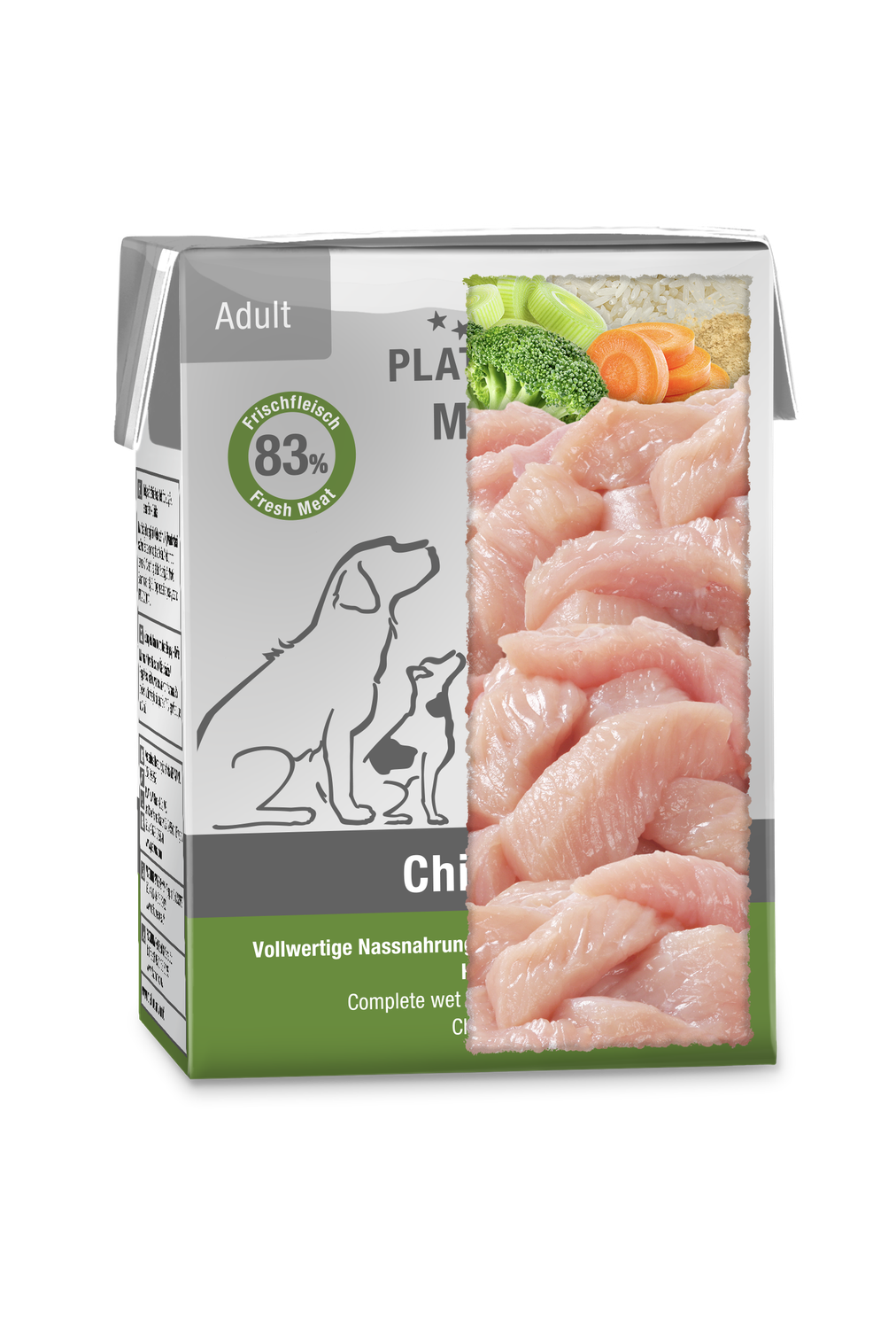Platinum Nassfutter MENU Chicken Huhn 375 g (9,31 EUR/kg)