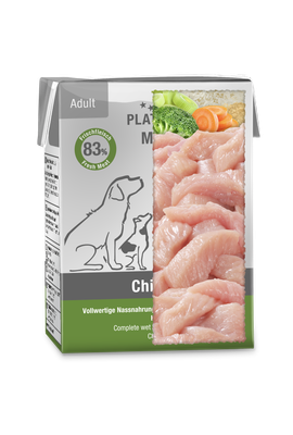PLATINUM MENU Chicken Nassnahrung Huhn 12 Pack 4,5 kg