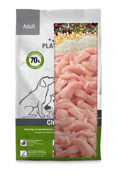 Platinum Hundefutter Adult Chicken Huhn 15 kg (5.13 EUR/kg)