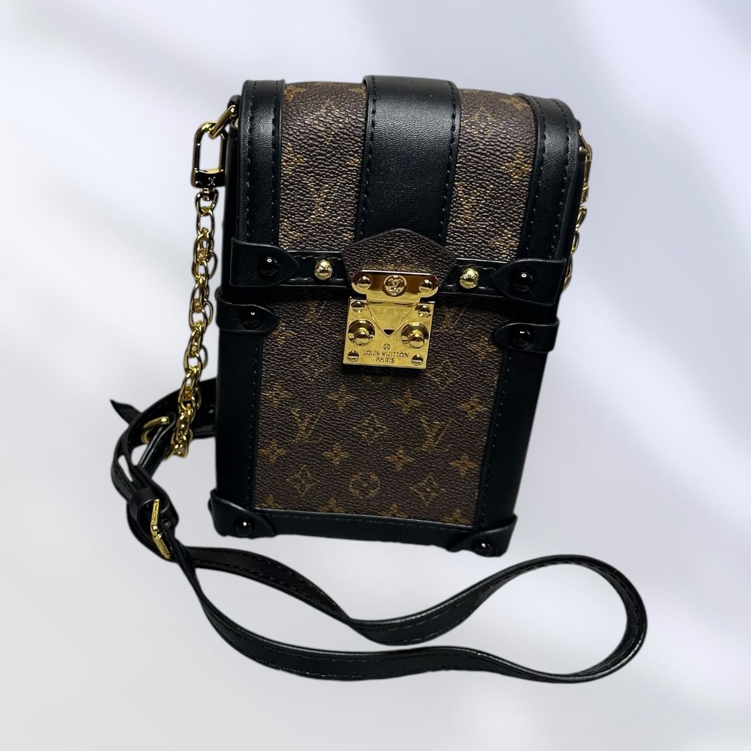 Louis Vuitton Chic Monogram Trunk-Inspired Crossbody Bag