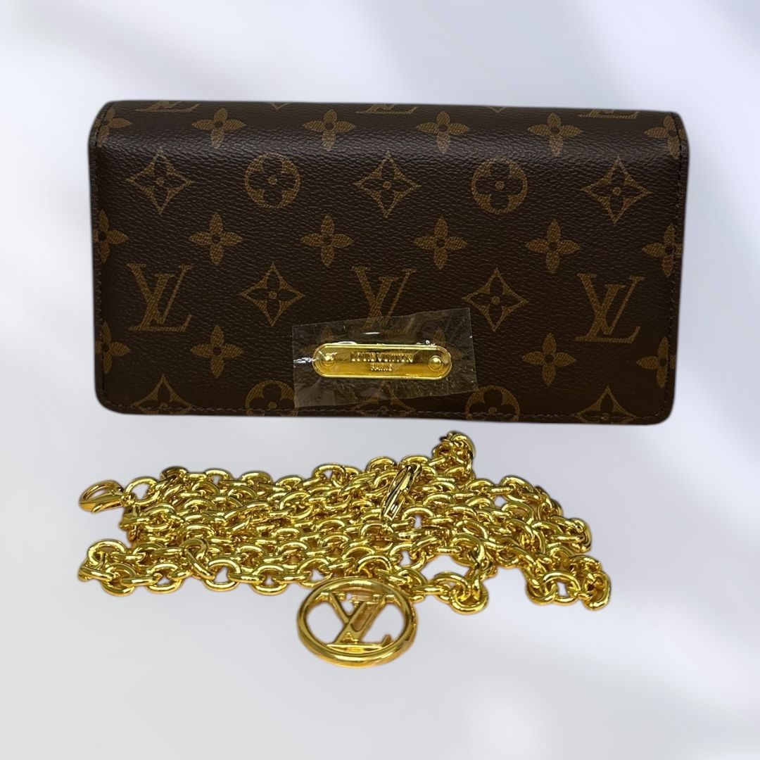 Louis Vuitton Monogram Chain Clutch