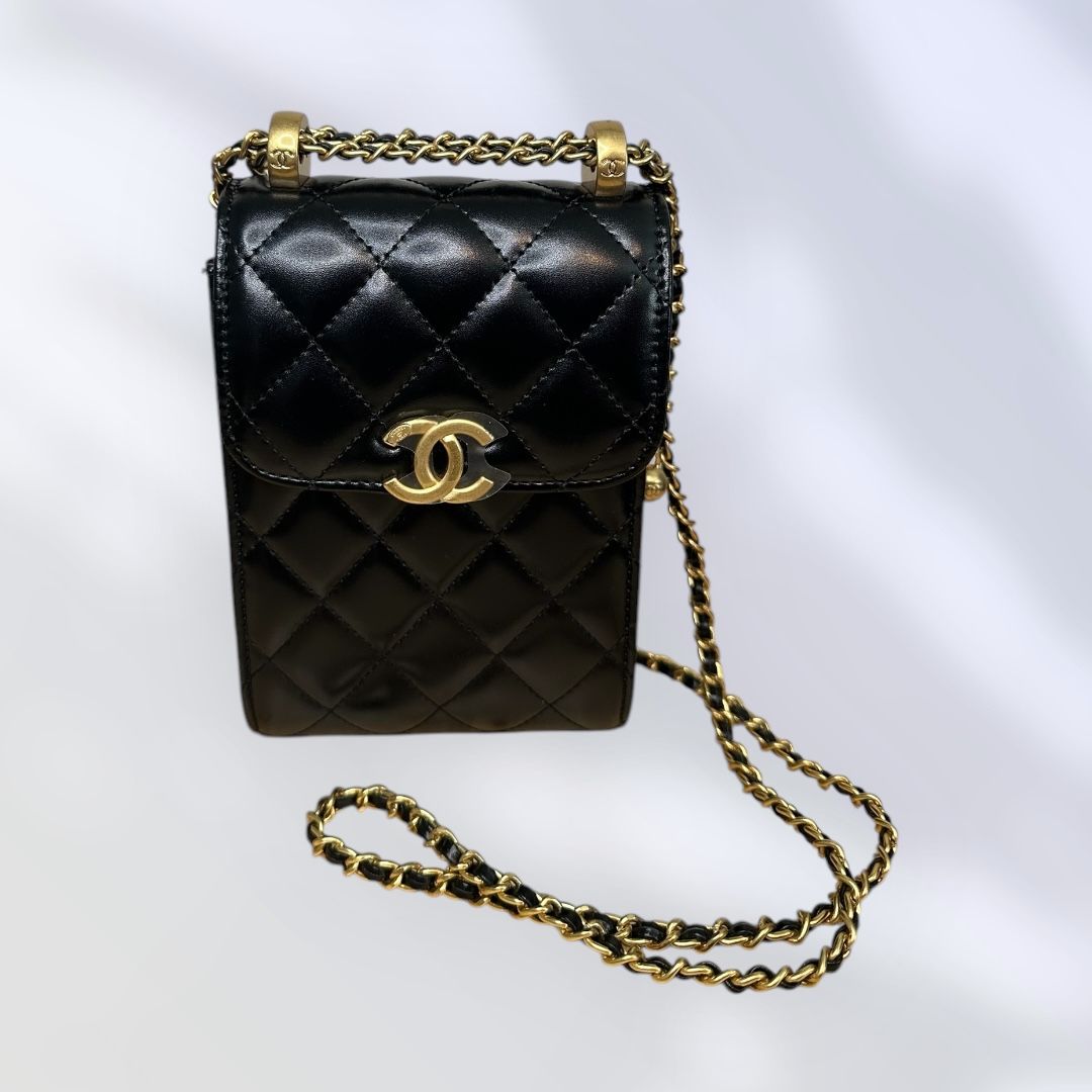 Chanel Quilted Mini Crossbody Bag
