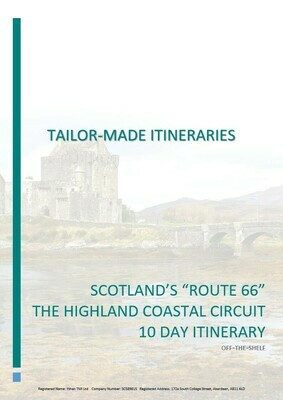 Scotland's "Route 66" - 10 Day Itinerary - Hard Copy