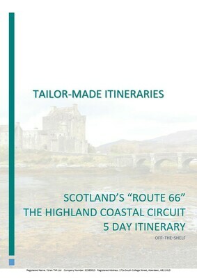Scotland's "Route 66" - 5 Day Itinerary - Digital Copy
