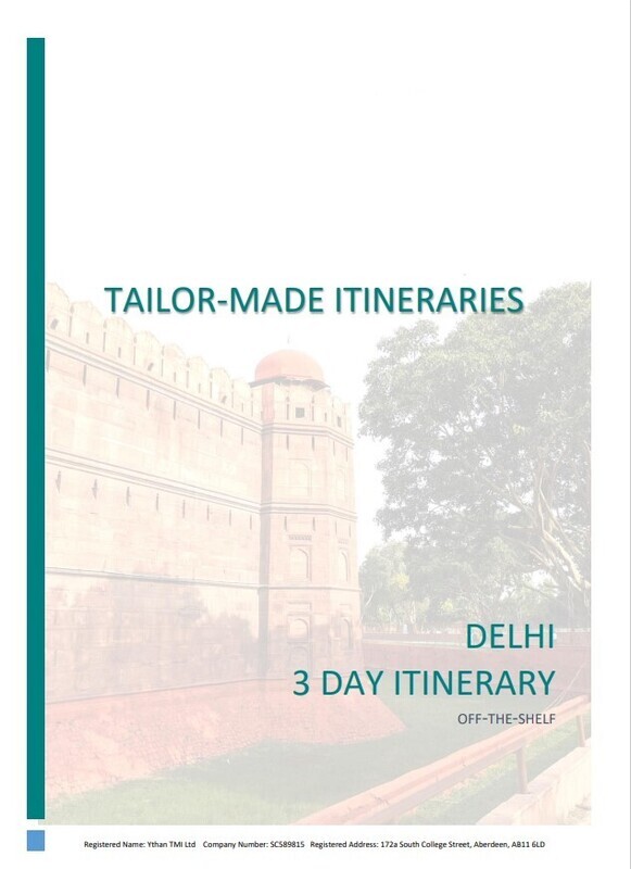 Delhi - 3 Day Itinerary - PDF