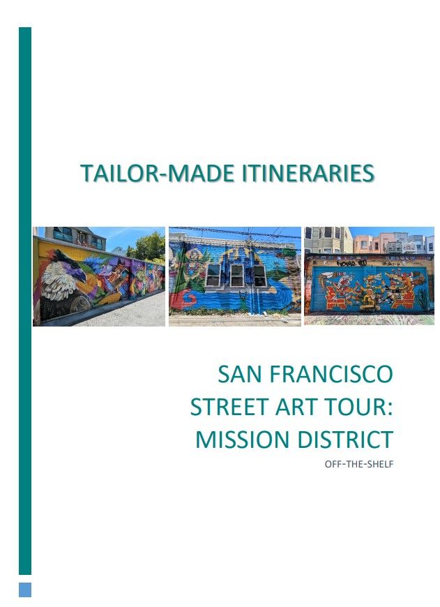 San Francisco Street Art - The Mission District Itinerary - PDF