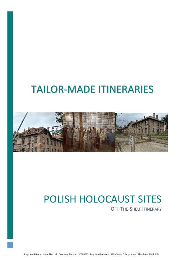Polish Holocaust Sites - 10 Day Itinerary - PDF