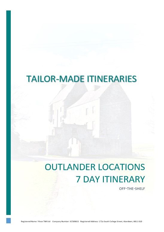Outlander Locations - 7 Day Itinerary - PDF