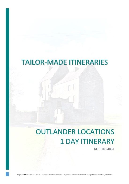 Outlander Locations - 1 Day Itinerary - PDF