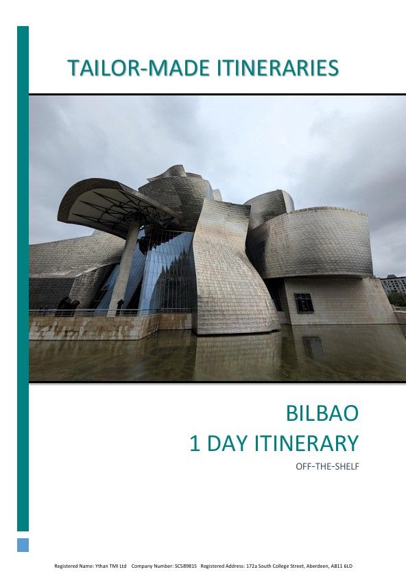 Bilbao - 1 Day Itinerary - PDF