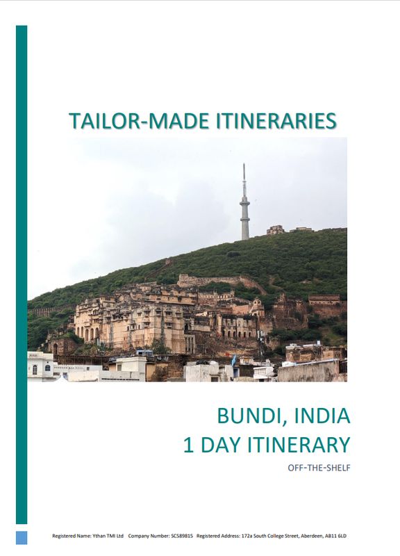 Bundi- 1 Day Itinerary - PDF