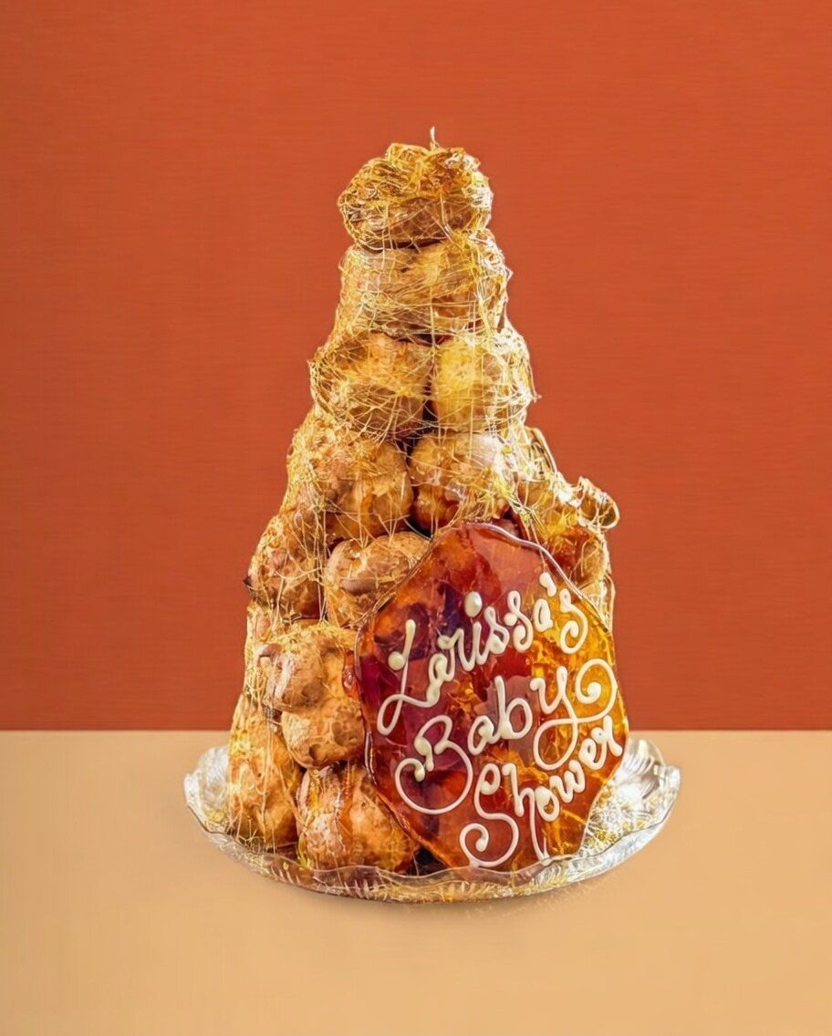 Profiterole Tower - Toffee