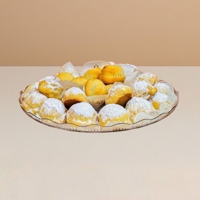 maamoul pistachio cookies on top of table