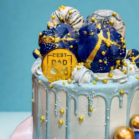 Father's Day Vanilla Cake