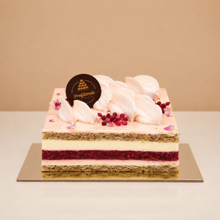 Strawberry Lychee Blossom Cake