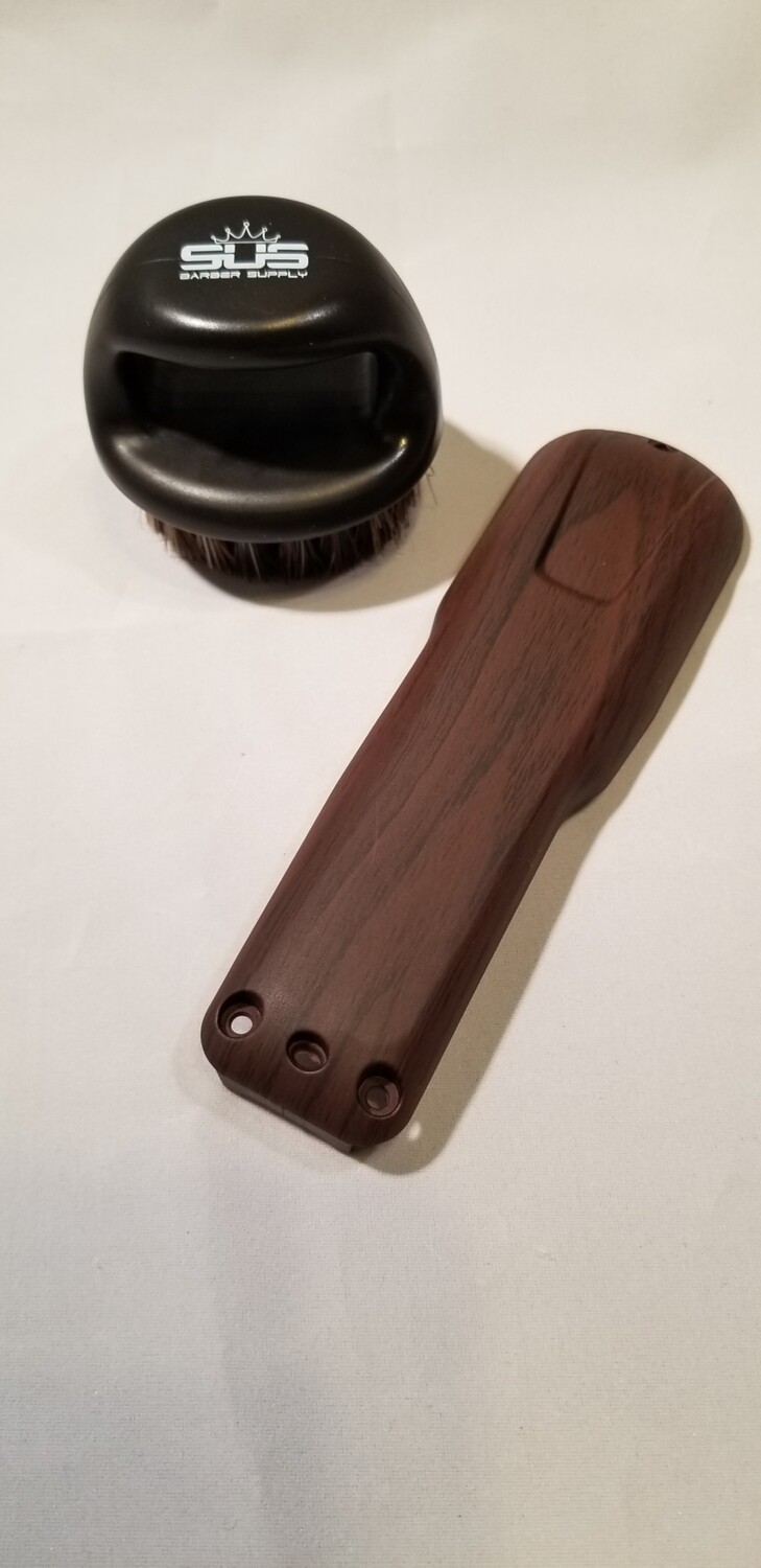 DARK WOOD GRAIN MAGIC CLIP CLIPPER TOP