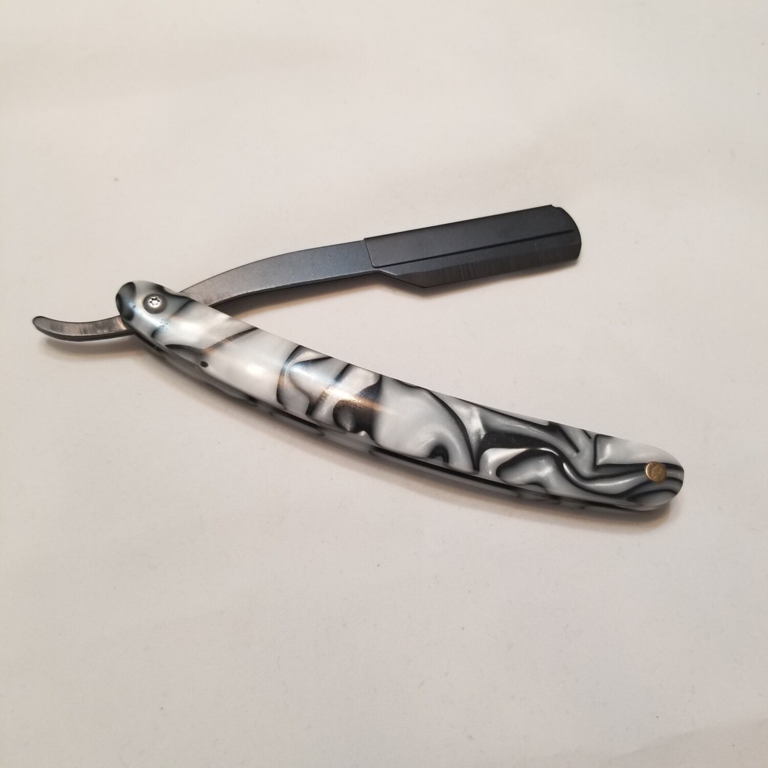 MARBLE HANDLE RAZOR HOLDER